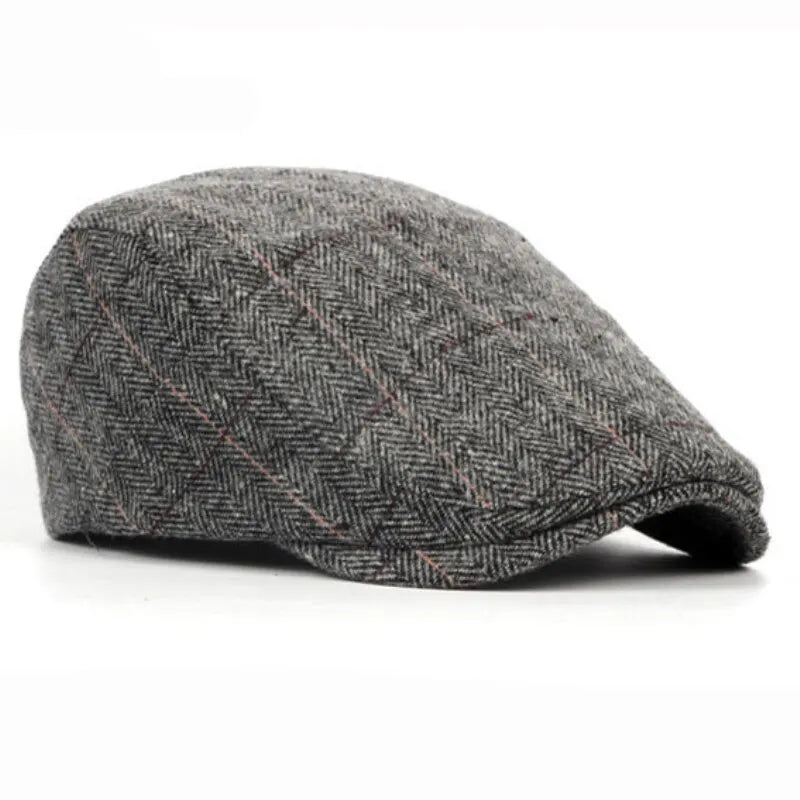 Retro Newsboy Caps Men British Painters Hats Autumn Winter Berets