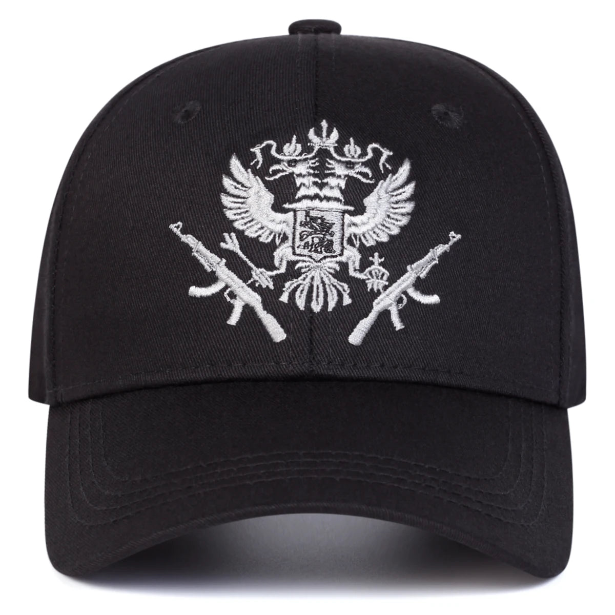 Unisex Double-headed Eagle Embroidery Baseball Caps Spring Autumn