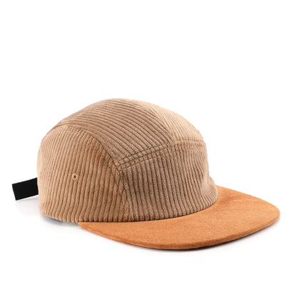 Custom Thick Autumn Versatile Retro Flat Brim Baseball Cap