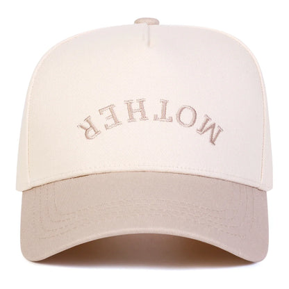 Unisex Mother Letter Embroidery Baseball Caps