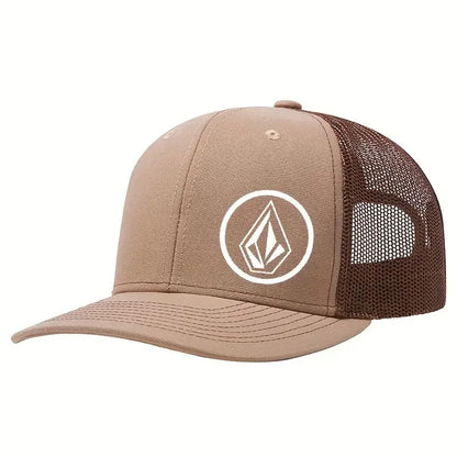 Simple Symbol Slightly Curved Printed Baseball Cap Men's And Women's