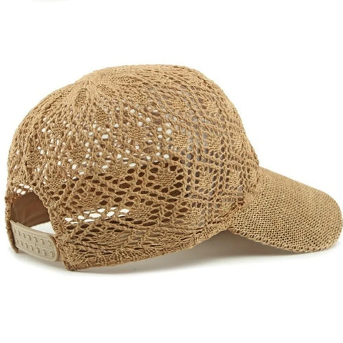 Fashion Hollow Thin Baseball Cap Adjustable