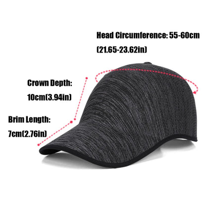 Unisex Breathable Mesh Sun Hat