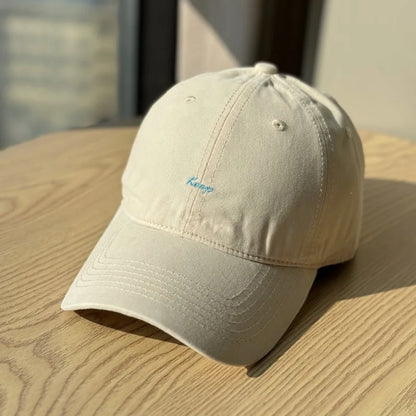 Embroidery Sun Hat Cotton Baseball Cap