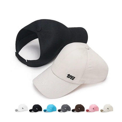 Cool Summer Women Ponytail Sun Caps Hat Female Outdoor Lady Baseball Cap For Women
