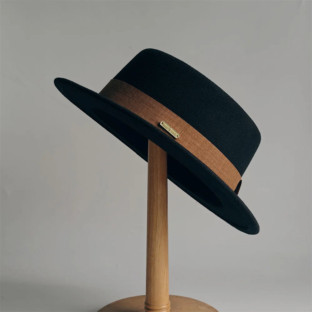 Autumn/Winter Fedora Hat For Women Soft Felt Hat - French Style Retro French
