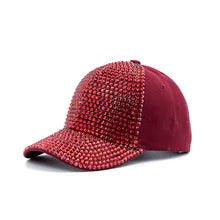 New Fashion Women Diamond Inlay Cap Spring Summer