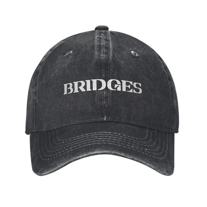 Bridges Death Stranding Logo Men Women Baseball Cap Video Game Distressed Washed