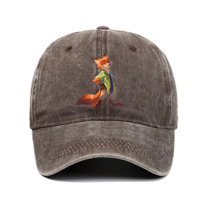 Cartoon Zootopia Three-toedSloth Baseball Cap