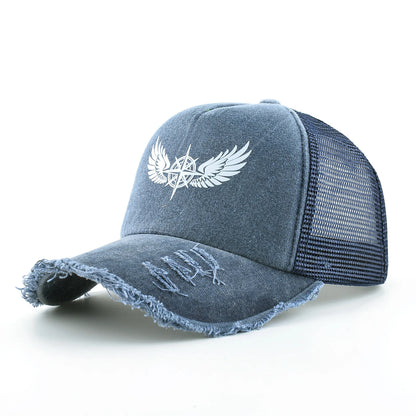 Washed Denim Vintage Baseball Cap Men Spring And Summer