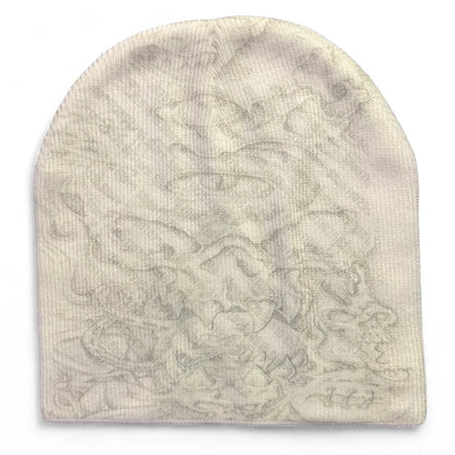 Vintage Harajuku Men's Caps Emo Beanies Y2k Hat Winter Accessories Funny Hats