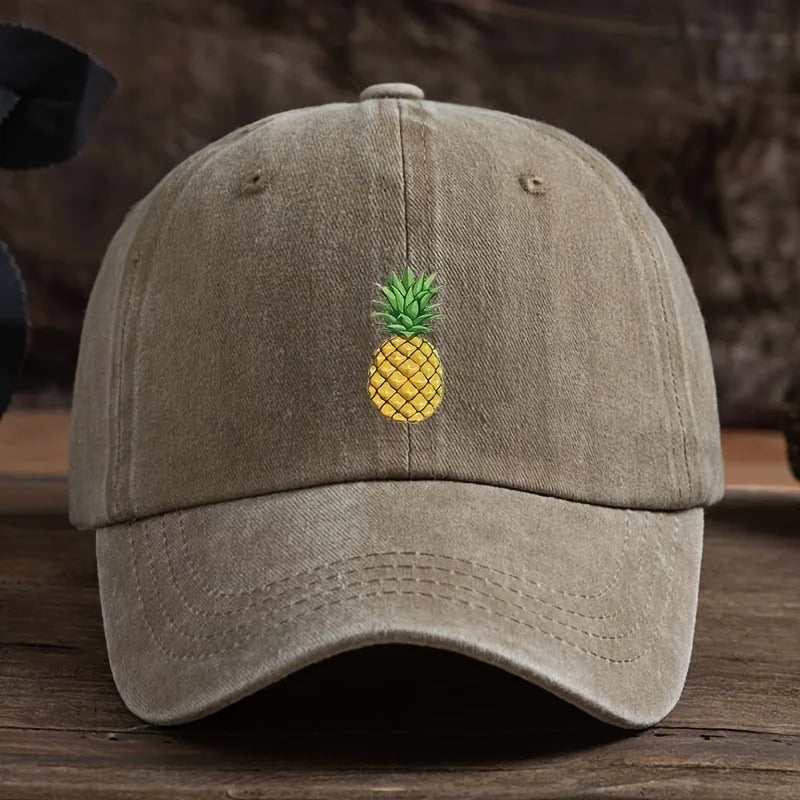 Pineapple Printed Baseball Cap