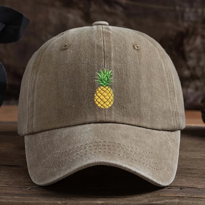Pineapple Printed Baseball Cap