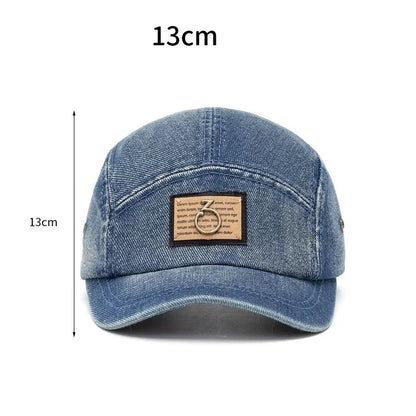 Denim Baseball Cap For Men New Spring And Summer
