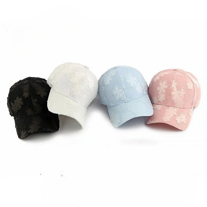 Fresh Floral Baseball Cap Women's