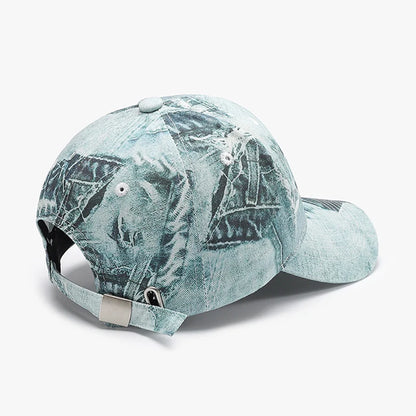 Tie Dye Men Women Baseball Cap Spring Autumn Trendy Graffiti