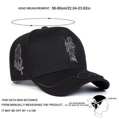 Unisex Personality Embroidery Baseball Caps Spring Autumn Outdoor Adjustable Casual Hats Sunscreen Hat Sports Cap