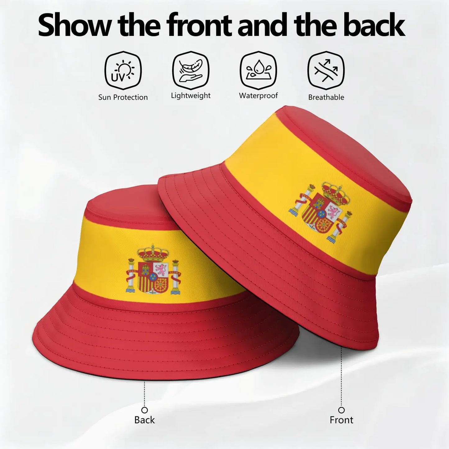 Spain Teams Logo esp Bucket Cap Nation Flag Es Spanish Country