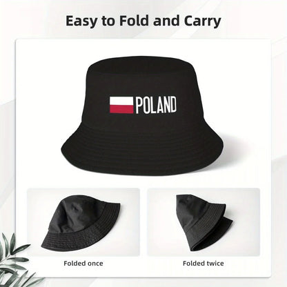 Polish Flag & Poland Bucket Hat for Teen Summer