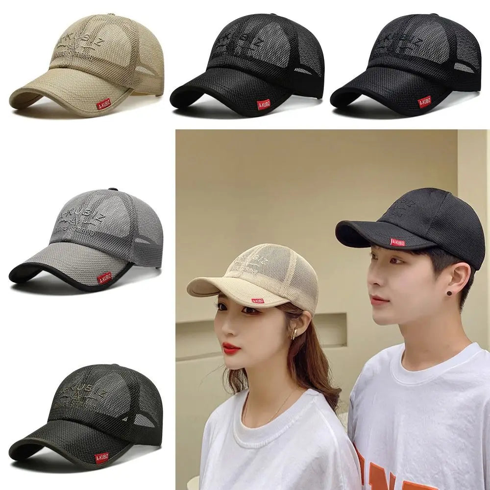 Fashion Mesh Baseball Cap Summer Caps Quick Dry Cooling Hat