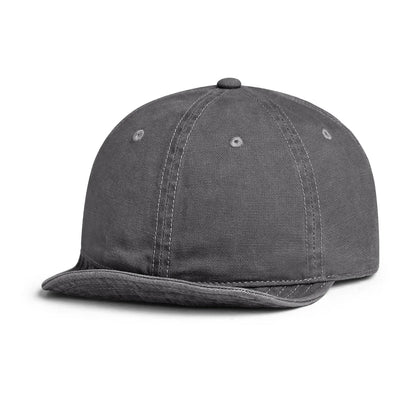 New Simple Washed Cotton Short Brim Baseball Cap