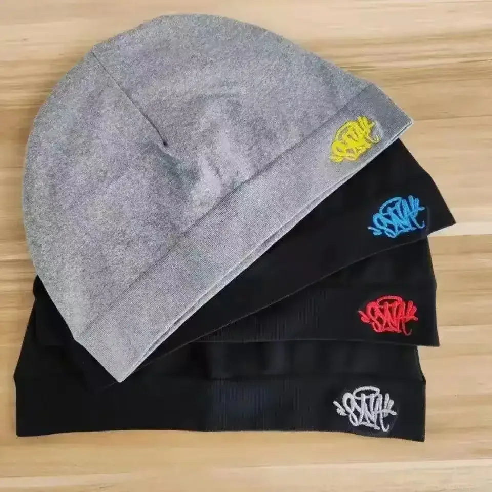 Sy Skull Hat Sy Running Cap New Fabric Sy Beanie Hat Men Women