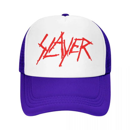 Slayers Logo Trucker Hats Men Women Fashion Dad Hat