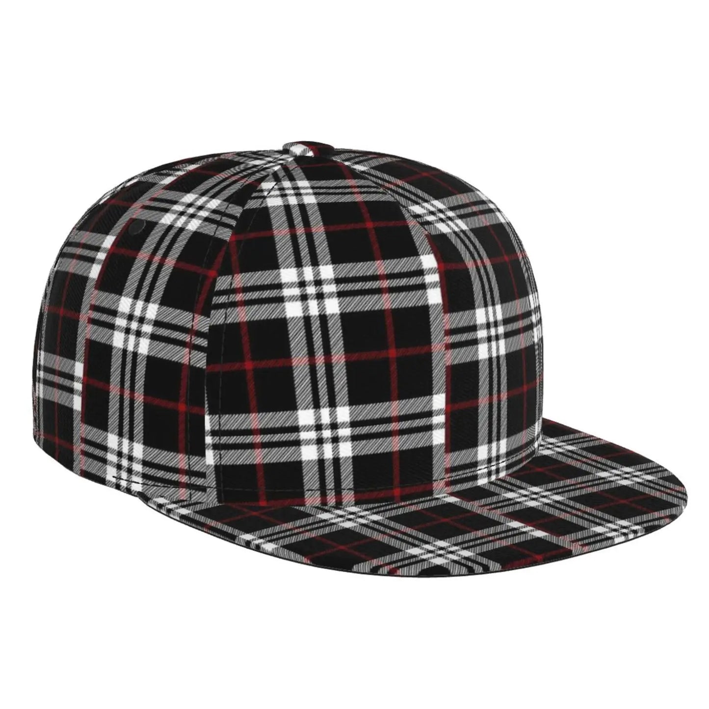 Unisex Check Stripe Retro Baseball Hats Outdoor
