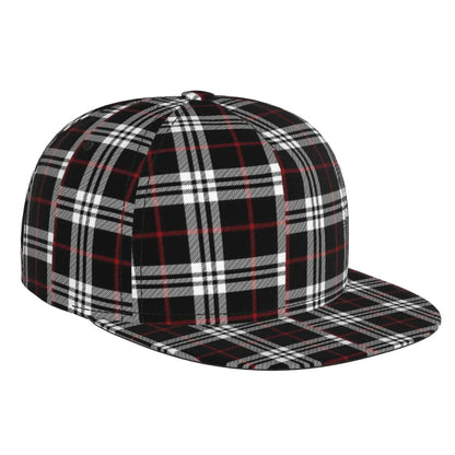 Unisex Check Stripe Retro Baseball Hats Outdoor