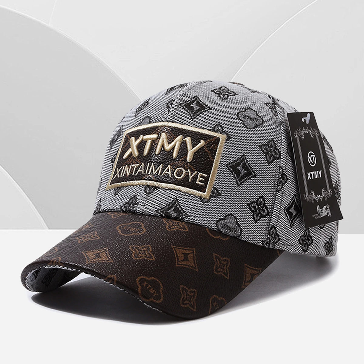 Men's Korean Version Trendy and Fashionable Embroidered Baseball Cap