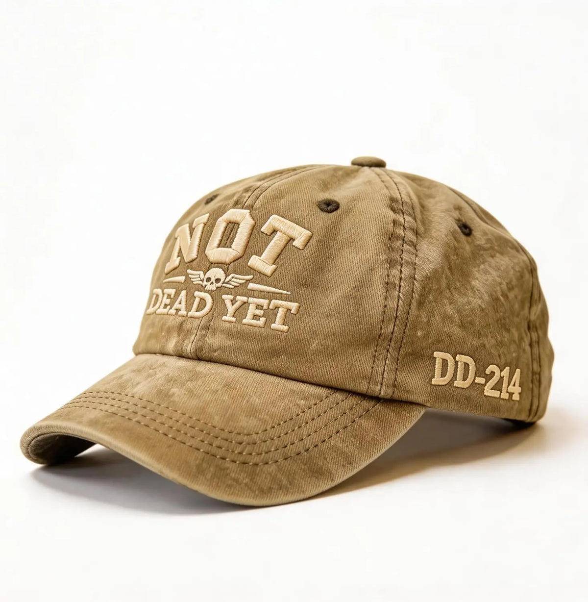 Not Dead Yet Embroidered Baseball Cap