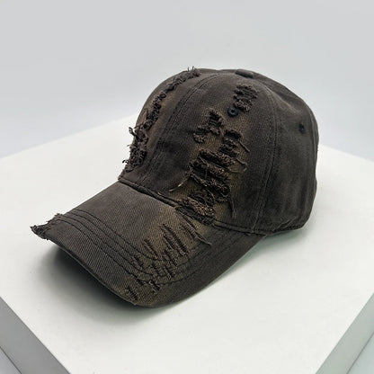 New Men Women Gradient Broken Style Baseball Hats