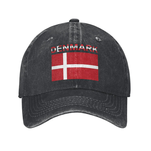 Baseball Cap Denmark Flag Summer