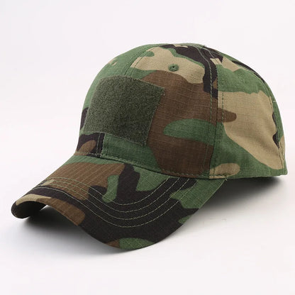Men Camouflage Baseball Cap Camo Hat Camouflage Outdoor Sports Cap Camo Tactical Cap