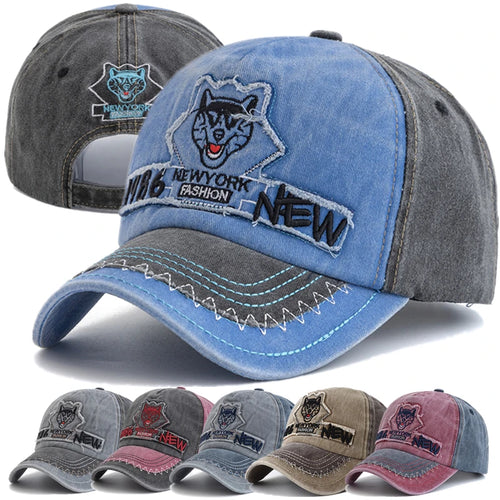 Unisex Washed Cotton Baseball Cap