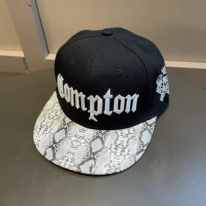 Wide Brim American Camouflage Hip Hop Hat Street Dance Board Hat Big Head Circumference Flat Edge Baseball Hat Women
