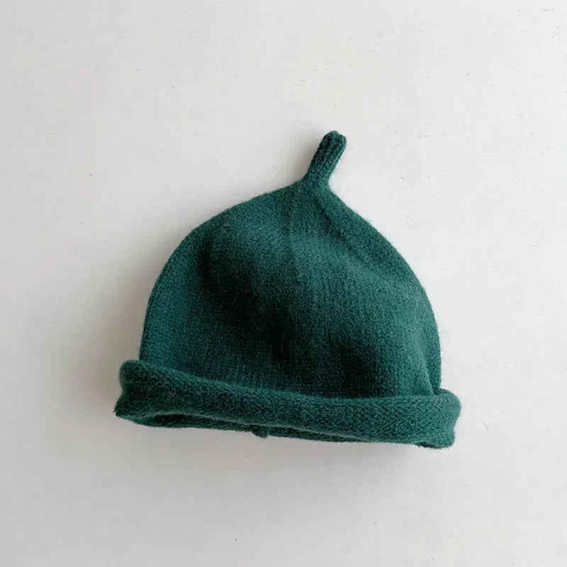 Kids Winter Hats For Newborn Boys Crochet Bonnet Toddler Girl Cap