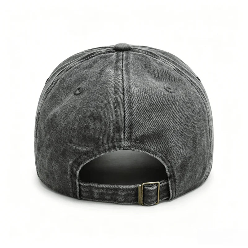 God Is Good Printed Washed Cotton Baseball Cap