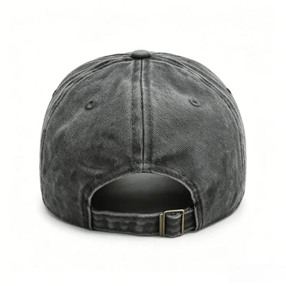God Is Good Printed Washed Cotton Baseball Cap