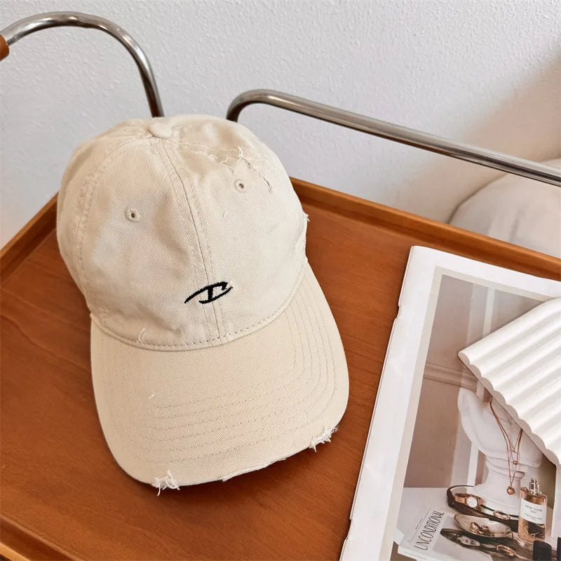 Cotton Baseball Cap For Men Spring Summer Casual