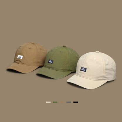 American Retro Short-brimmed Baseball Caps for Men Summer
