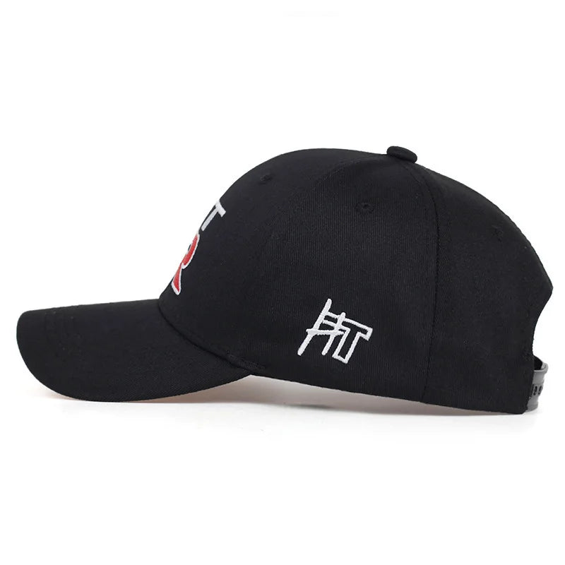 GTR Embroidered Flat Brim Snapback Cap Racing Car Logo Baseball Hat Hip Hop Street Casual Sun Hat