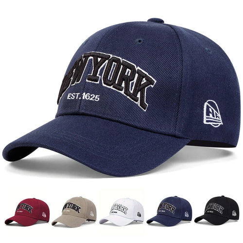Unisex New York Letter Embroidery Baseball Caps