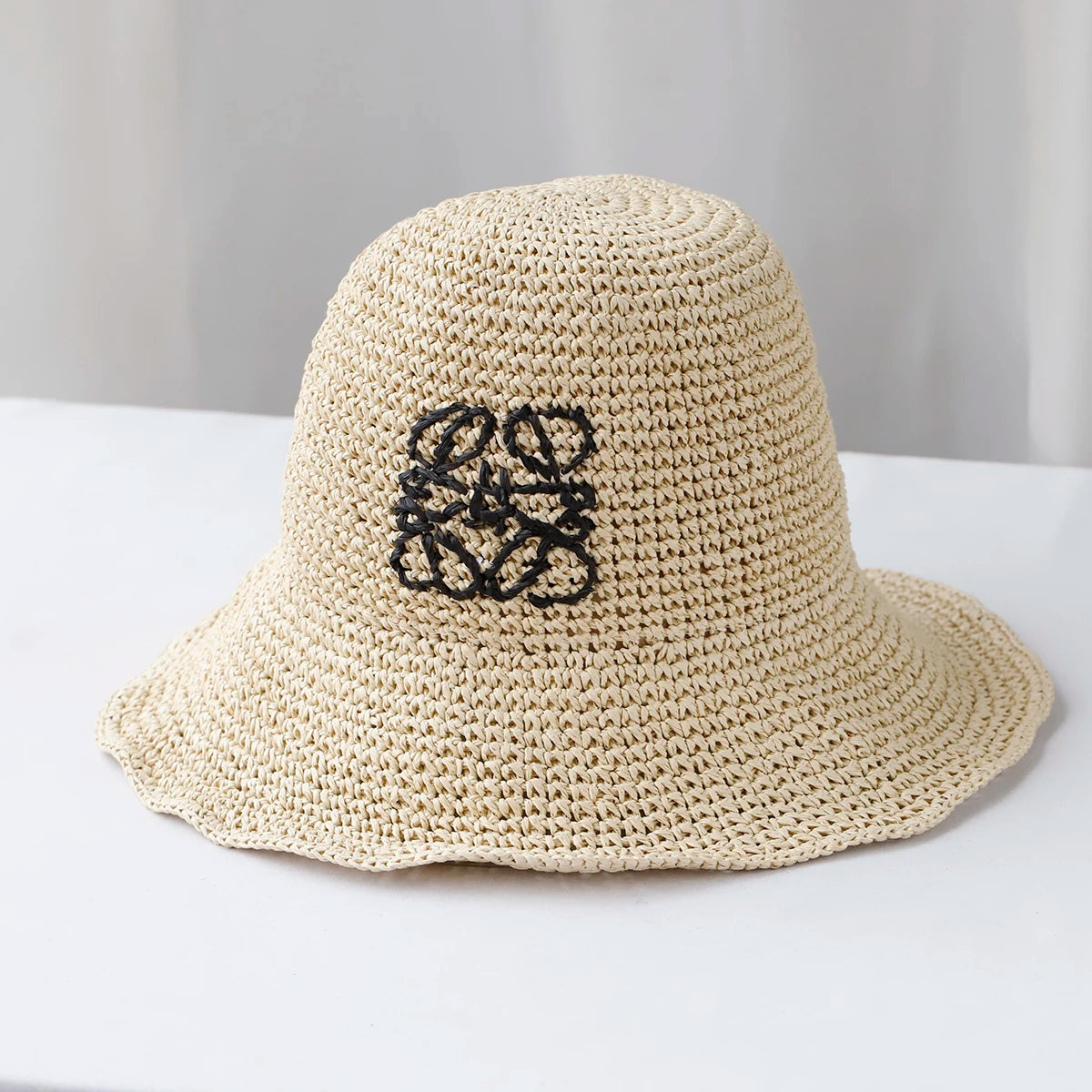 2025 Y2k Beach Korean Straw Hat Summer Women Visor Bucket Hat Fisherman Hat