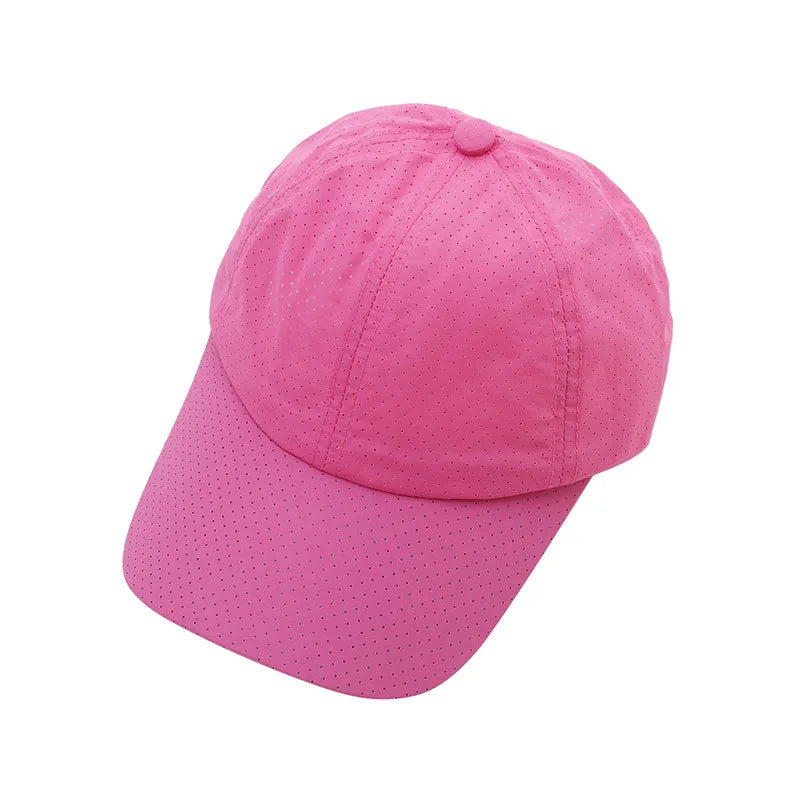 Dry Quickly Sun Cap Woman Outdoors Casual Sport Hat