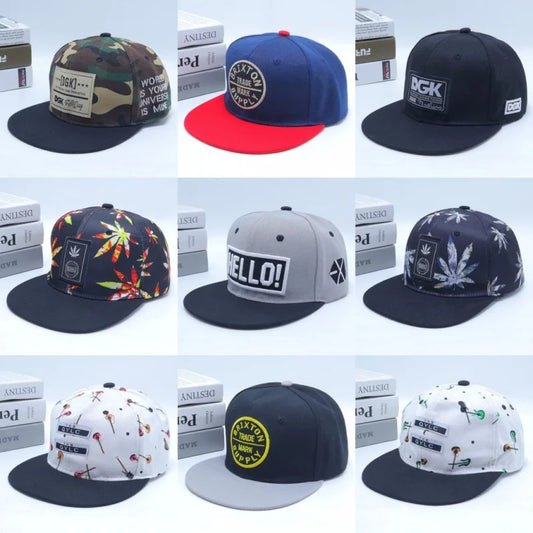 Men Snapback Hats Embroidered Fashion Hip Hop Baseball Cap