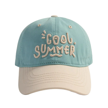 2-7 Years Cute Letter Embroidery Baseball Caps