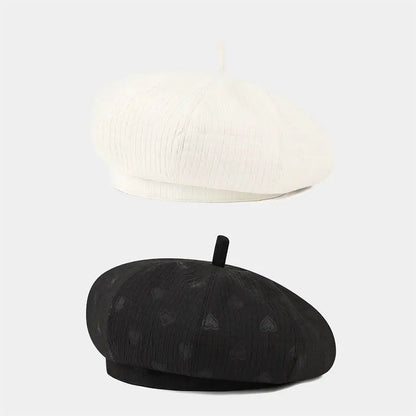 Four Seasons Cotton Print Newsboy Caps