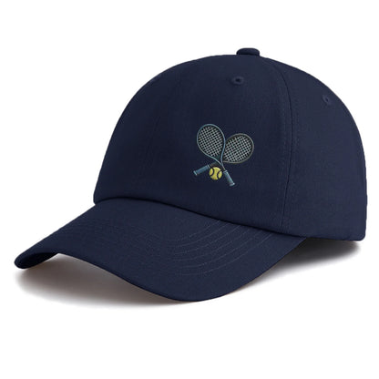 1pc Tennis Print  Baseball Cap for Adults