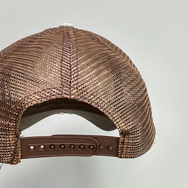 Mesh Solid Rotten Edged Baseball Hats